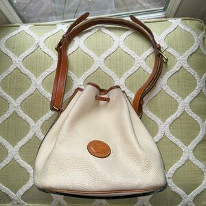 Vintage Dooney And Bourke AWL medium drawstring purse bag